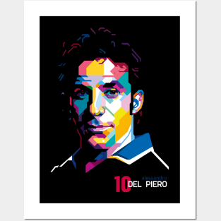 Del Piero Posters and Art